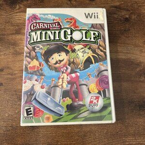 Carnival Games Mini Golf For Nintendo Wii - No Manual Disc Only
